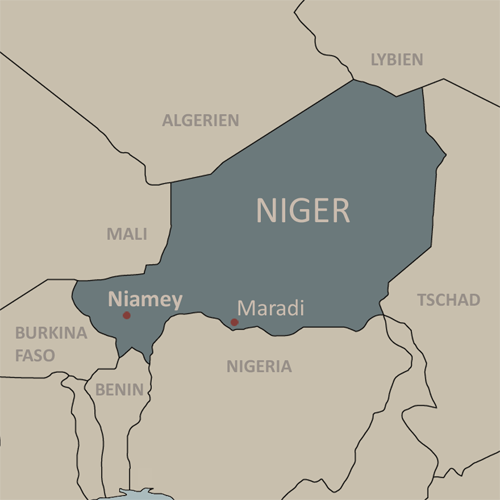Hoffnung für Niger e. V. Navigationsschaltfläche Niger