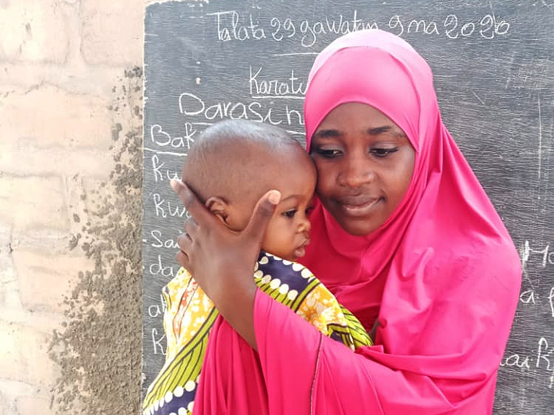 Hoffnung für Niger e. V. - Unterstützung - Mutter mit Kind